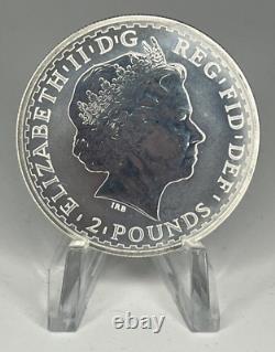 Rare 2000 Great Britain 1 oz Silver Britannia Coin Brilliant Uncirculated