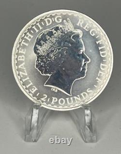 Rare 2000 Great Britain 1 oz Silver Britannia Coin Brilliant Uncirculated