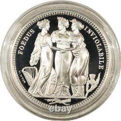 Rare 2020 Great Britain Three Graces 10 Pounds, 5 Oz Silver, Gem Proof-ogp/cert