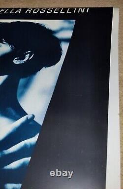 Rare BLUE VELVET Movie Poster Isabella Rossellini Good Condition Great Britain