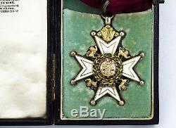 Rare BRITISH ORDER OF BATH C. B Military Medal in Original Case NR