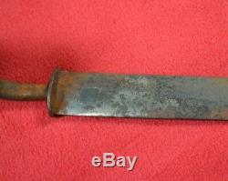 Rare British Antique Short Shank Dutch Liege Socket Bayonet c. 1730