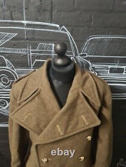 Rare British Army 1951 Pattern Greatcoat Dismounted Size 7 1951 Cosplay Dress Up
