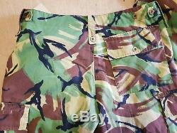 Rare British Army SAS Taiga Woodland DPM Camo Tropical Trousers Size 34W 30L