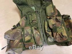 Rare British Army SAS UKSF DPM Woodland Camo Close Protection Trial Vest