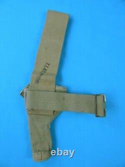 Rare Canadian WW2 1940 Dated Z L & T Tanker Revolver Gun Holster Cleaning Rod