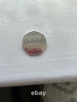 Rare DIVERSITY BUILT BRITAIN 2020 50p Coin