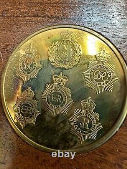 Rare Desk Pen Set With Great Britain Metropolitan Police Medals by The Tower Mint