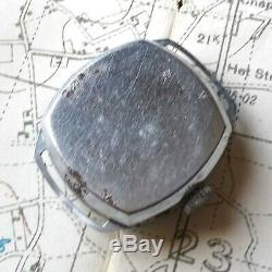 Rare Early Chronograph Trench Watch, Army, Military, Ww1, Ww2