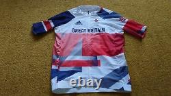 Rare Genuine Team Issue Great Britain Cycling Race Fit Jersey Tokyo Olympics