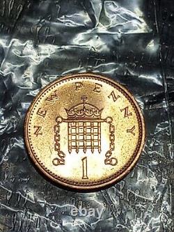 Rare Great Britain 1971 1 New Penny