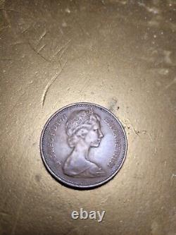 Rare Great Britain 2 New Pence, 1971