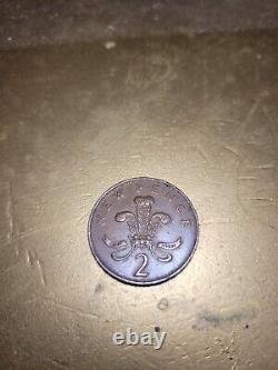 Rare Great Britain 2 New Pence, 1971