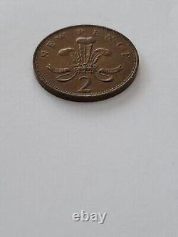 Rare Great Britain 2 New Pence, 1971