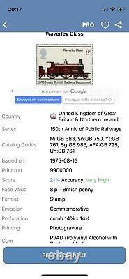 Rare Great Britain Error Stamps Stamp Rare Great Britain Error, Unused, Flaw