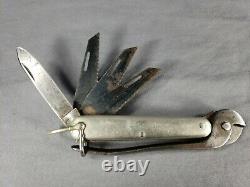 Rare JOSEPH RODGERS & SONS Vintage British WWII OSS/SOE Escape KNIFE Multi Tool
