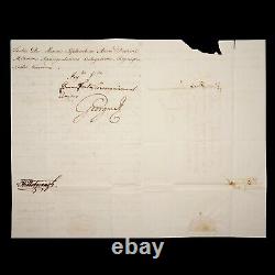 Rare King England George III Signed Document Appointment Manuscript Crown Seal