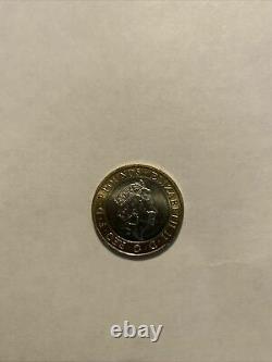 Rare Misprint! 2016 William Shakespeare Macbeth Skull & Rose £2 Two Pound Coin