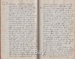 Rare Officers Handwritten WWI Naval Battle of Jutland Diary 300 pgs