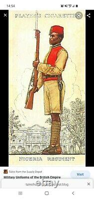 Rare Original Pre-1914 Ww I Nigeria Regiment Woolen Vest West Africa Colonial