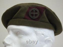 Rare Original SOE WWII F. A. N. Y Womens Transport Service Beret and Badge