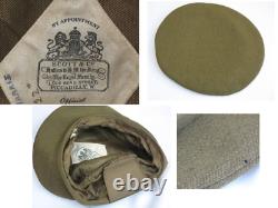 Rare Original SOE WWII F. A. N. Y Womens Transport Service Beret and Badge