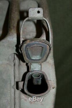 Rare Original WW2 British Army Vehicle Gasoline (Jerry) Can, Marked WD & 1944 d