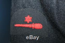Rare Original WW2 British Navy Sailors Seaman Gunner Patched Navy Wool Jumper