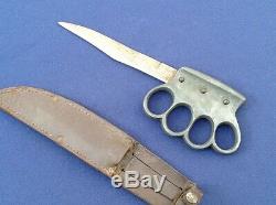 Rare Pattern British WW1 combat knife dagger by a Sheffield maker