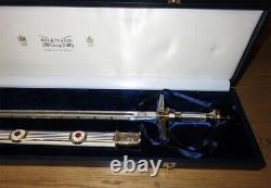 Rare Queen Elizabeth II Golden Jubilee Sword BY WILKINSON SWOD, BRITAIN