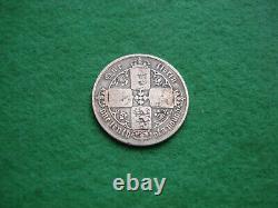 Rare Queen Victoria 1863 Florin Two Shillings 2/- Great Britain