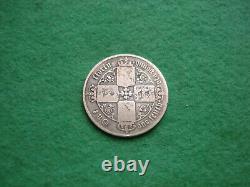 Rare Queen Victoria 1863 Florin Two Shillings 2/- Great Britain