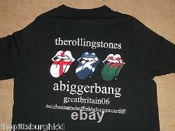 Rare Rolling Stones Bigger Bang Great Britain T Shirt Small Never Worn