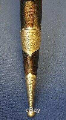 Rare Scottish Traditional Dirk For A Boy Scotland Dagger By Glasgow Maker