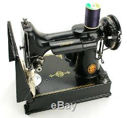 Rare Vintage 1951 Singer Featherweight Sewing Machine 221K Made in Great Britain