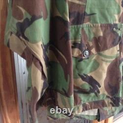 Rare Vintage British Army 1968 Pattern Cotton Smock Combat With Hood Size 1