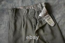 Rare Vintage British Army Officer Trousers WW2 Era Pattern Made by Edgard & Sons