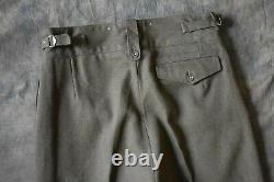 Rare Vintage British Army Officer Trousers WW2 Era Pattern Made by Edgard & Sons