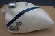 Rare Vintage Greeves Challenger Motorcycle Gas Fuel Tank Great Britain Uk White