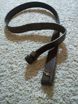 Rare WW1 SMLE Cole Bros 1916 dated Lee Enfield leather British Rifle Sling