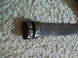 Rare WW1 SMLE Cole Bros 1916 dated Lee Enfield leather British Rifle Sling