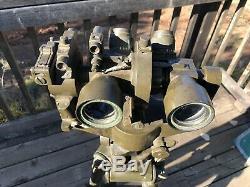 Rare WW2 Flash Spotting Instrument No. 4 Mark III Artillery Binoculars with Tripod