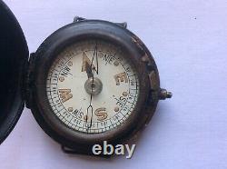 Rare WW2 MK VI British SOE SAS Long Range Desert Group Wrist Worn Compass