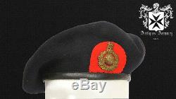 Rare WW2 Original 1945 Royal Marine Commandos Beret & Badge (Kangol)