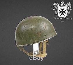 Rare WW2 Original British Paratrooper Helmet MKII BMB 1944
