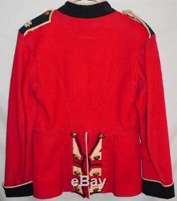 -Rare- WWI -Scots Guards- Vintage British Royal Army Red Wool Military Uniform