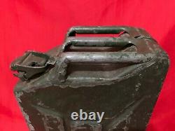 Rare Ww2 British Jerry Can Metallic Marked Wd 1943 Wwii Great Britain No Leaks