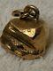 Rare Large 9ct Solid Gold Nugget Pendant 10g Aprox Vintage