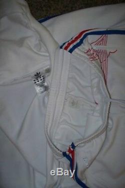 SUPER RARE Vintage 80s Adidas Great Britain Daley Thompson Olympic Tracksuit