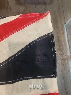 Scyco Great Britain British Flag Made In Canada Vintage Rare 54 X 26